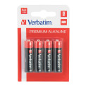 Verbatim Alkaline Power AA - 4 tk