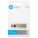 HP x796w USB flash drive 512 GB USB Type-A 3.2 Gen 1 (3.1 Gen 1) Silver