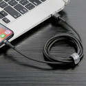BASEUS cable USB A to Lightning 2,4A Cafule CAMKLF-BG1 0,5 m black gray