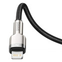 Baseus Type-C - Lightning Cafule Series Metal data cable PD 20W 1m Black (CATLJK-A01)