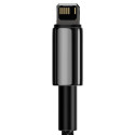 Baseus Lightning Tungsten series cable 2.4A, 1m Black (CALWJ-01)