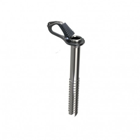 aero ice screw 19cm-grey BLUE ICE