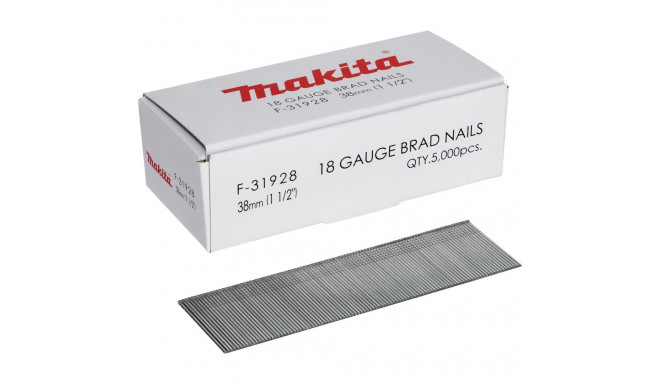 MAKITA STICKS 18GA 1,0x38mm /5000pcs.