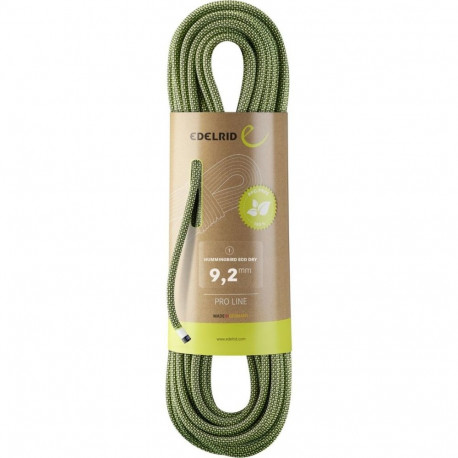 Hummingbird eco dry rope 9,2mm 70m öö-tsitrus EDELRID