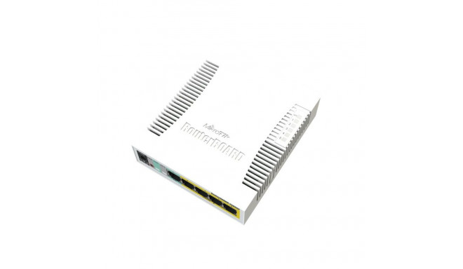 Mikrotik CSS106-1G-4P-1S network switch Gigabit Ethernet (10/100/1000) Power over Ethernet (PoE) Whi