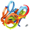 Hot Wheels 4-Loop Crash-Out Track Set