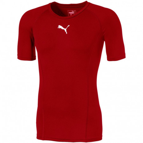 Puma meeste T-särk LIGA Baselayer SS 655918 01 M, punane