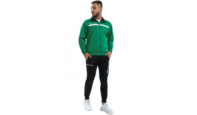 Givova Tuta Givova One Tracksuit Green-Black TT012 1310 XL