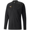 Puma individualFINAL 1/4 Zip Training Men's Sweatshirt black 657950 45 S