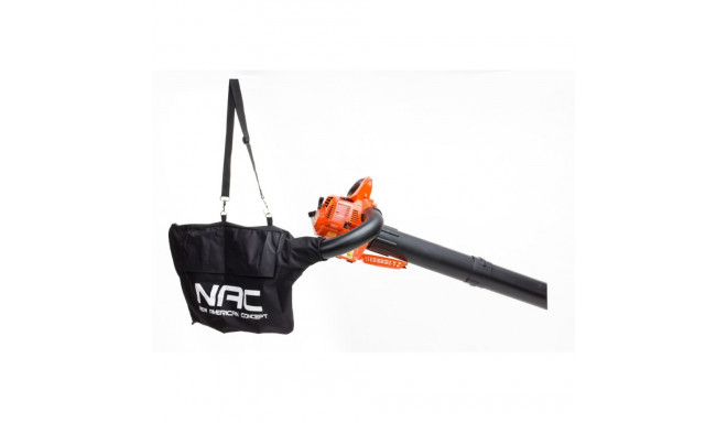 NAC PETROL LEAF BLOWER / VACUUM CLEANER 26cc 1.02Nm