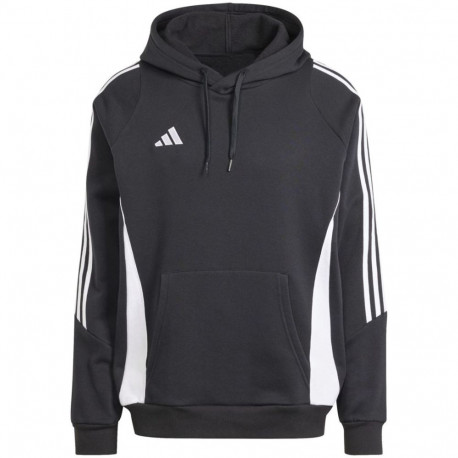 Adidas dressipluus Tiro 24 IJ7673 kapuutsiga, must