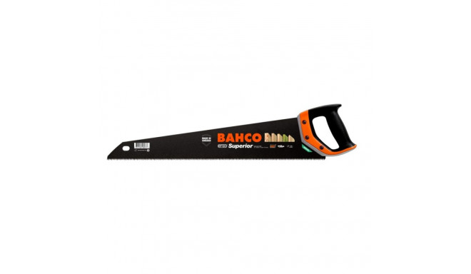 Bahco 2600-22-XT-HP hand saw Rip saw 55 cm Black, Stainless steel