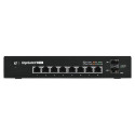 Ubiquiti EdgeSwitch 8 Hallatav Gigabit Ethernet (10/100/1000) Toite üle Etherneti (PoE) Must