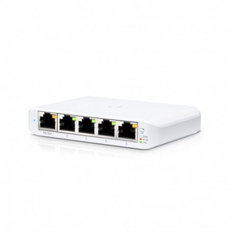 Ubiquiti UniFi USW Flex Mini 5P (10/100/1000) PoE hallatav lüliti