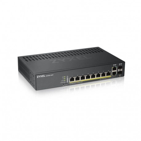 Zyxel GS1920-8HPV2 hallatav gigabit ethernet (10/100/1000) toitega üle etherneti (PoE) must