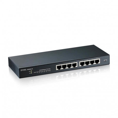 Zyxel GS1900-8 hallatav L2 gigabit ethernet (10/100/1000) must