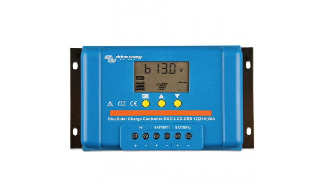 Victron Energy PWM Duo LCD&USB 12/24V-20A laadimiskontroller