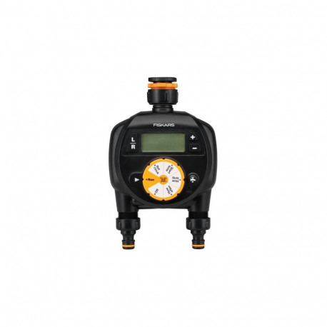 Fiskars 1054792 Black Digital watering timer