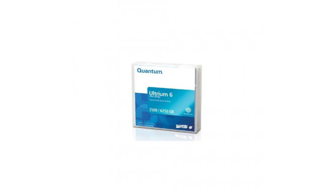 Quantum MR-L6MQN-01 backup storage media Blank data tape 2.5 TB LTO 1.26 cm