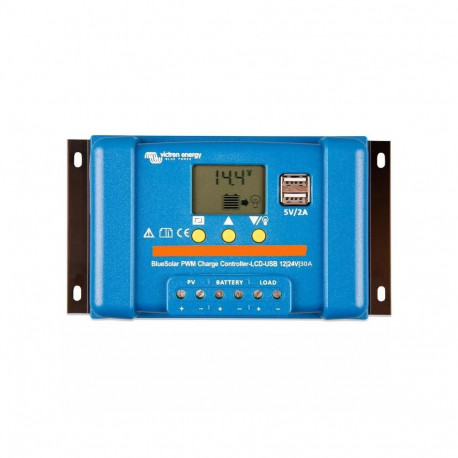laadimiskontroller VICTRON ENERGY BlueSolar PWM-LCD&USB 12/24V - 30A (SCC010030050)