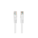 PATCHCORD CAT.5E UTP 1M WHITE FLUKE PASSED LANBERG 10-PACK