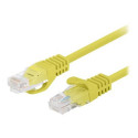 LANBERG Patchcord Cat.6 UTP 0.5m yellow 10-pack