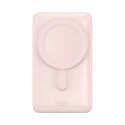 Baseus Magnetic Bracket power bank with wireless charging MagSafe 10000mAh 20W Overseas Edition pink