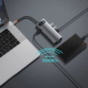 Baseus Metal Gleam 9in1 multifunctional USB Type C HUB - 3x USB 3.2 Gen 1 5Gbps / USB Type C PD 100W