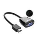 UGREEN MM105 HDMI to VGA Adapter, No Audio (Black)