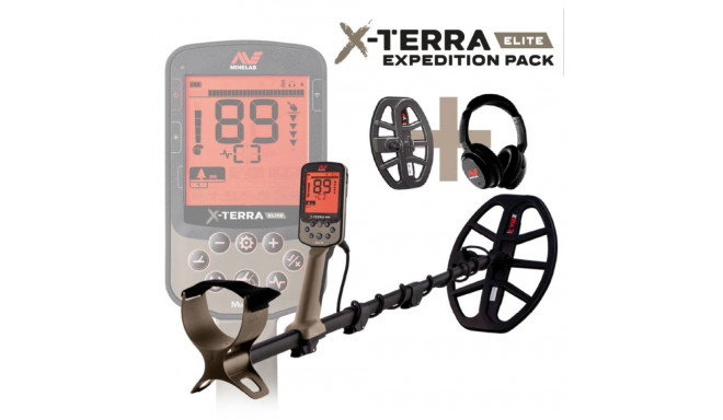 Metallidetektor Minelab X-Terra ELITE EXPEDITION + KINGITUS