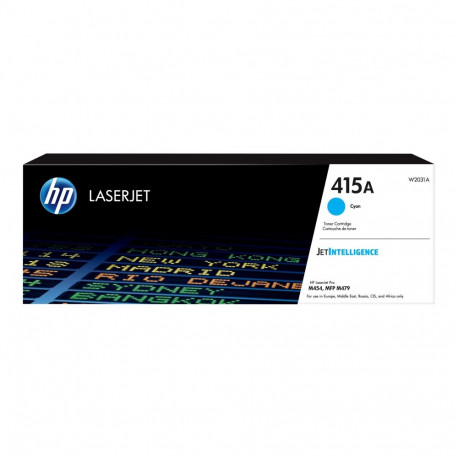 HP 415A tsüaan LaserJet toonerikassett