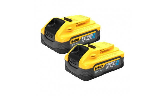 DEWALT BATTERY 18V POWERSTACK 5.0Ah /2 pcs.