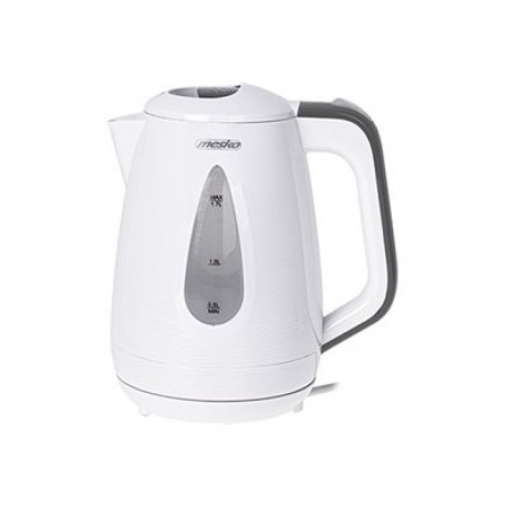 Mesko veekeetja MS 1261g 2200W 1.7L polüpropüleen 360° pöörlev alus, hall