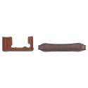 SmallRig 4710 Leather Half Case Kit for X T50 (Brown)