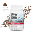 VET EXPERT RAW PALEO Ultra Mini Täiskasvanud Veiseliha - kuiv koeratoit - 8 kg