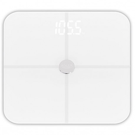 AD 8187 valge analüütiline nutikas vannitoakaal fitgo rakendusega