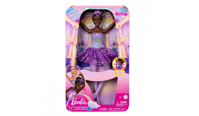 Doll Barbie Ballerina Magic Lights Brunette