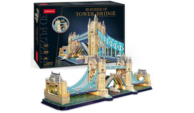 Cubic Fun Puzzle 3D - Tower Bridge led