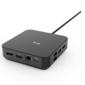 Docking Station USB-C HDMI Dual DP Docking Station Power Delivery 100 W + i-tec Universal Charger 10