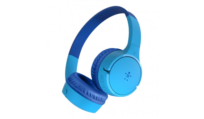 Wireless headphones for kids blue