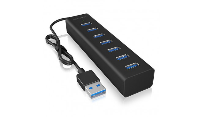 ICY BOX IB-HUB1700-U3 7-Port USB HUB+powerada