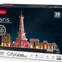 Cubic Fun Puzzle 3D LED City Line Paris