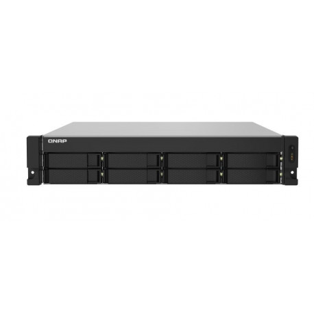 QNAP TS-832PXU-RP 8-Bay Rackmount NAS
*   Memory: 4 GB UDIMM DDR4 