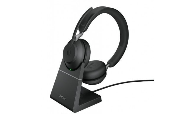 This product is a Jabra Evolve2 65 wireless office headset. Here is the breakdown o