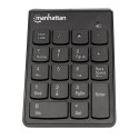 Keypad wireless numeric asynchronous 18 keys black