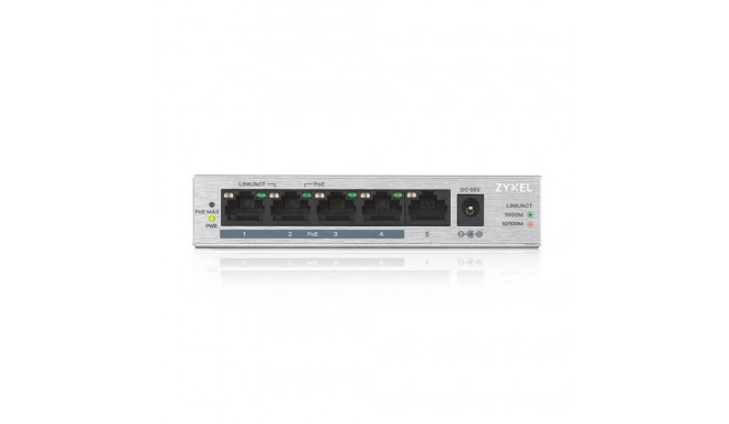 Switch GS1005-HP 5 Port Gigabit PoE + unmanaged desktop 60W