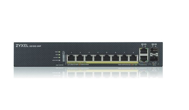 Switch GS1920-8HPv2 10Port Gb 2xGb 130W PoE