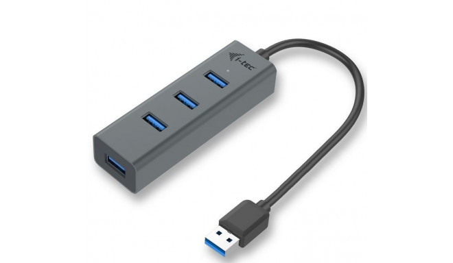 USB 3.0 Metal 4-port passive USB HUB, 4x port USB 3.0