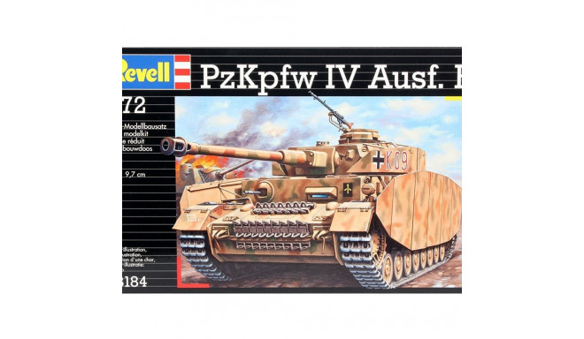 Plastic model PzKpfw IV Ausf. H