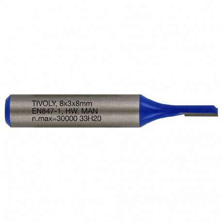 Sõrmfrees 3x8 mm, 8mm saba